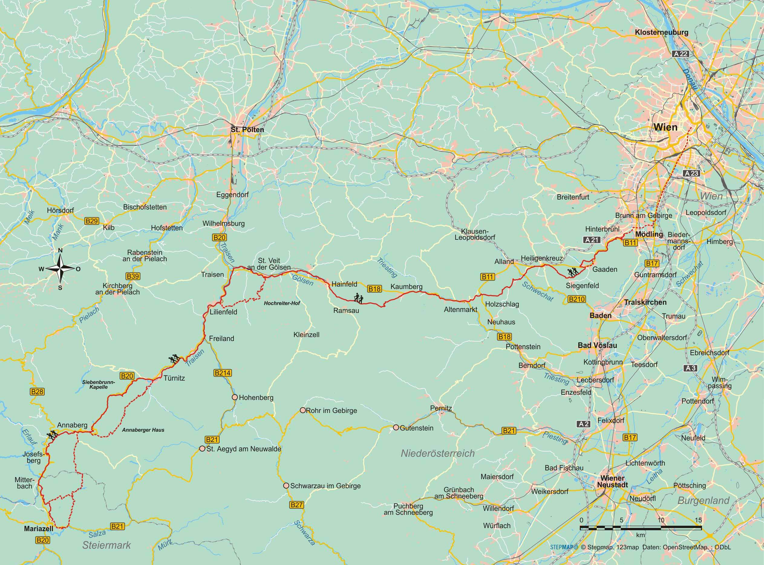 Wanderführer Via Sacra - Fernwanderweg