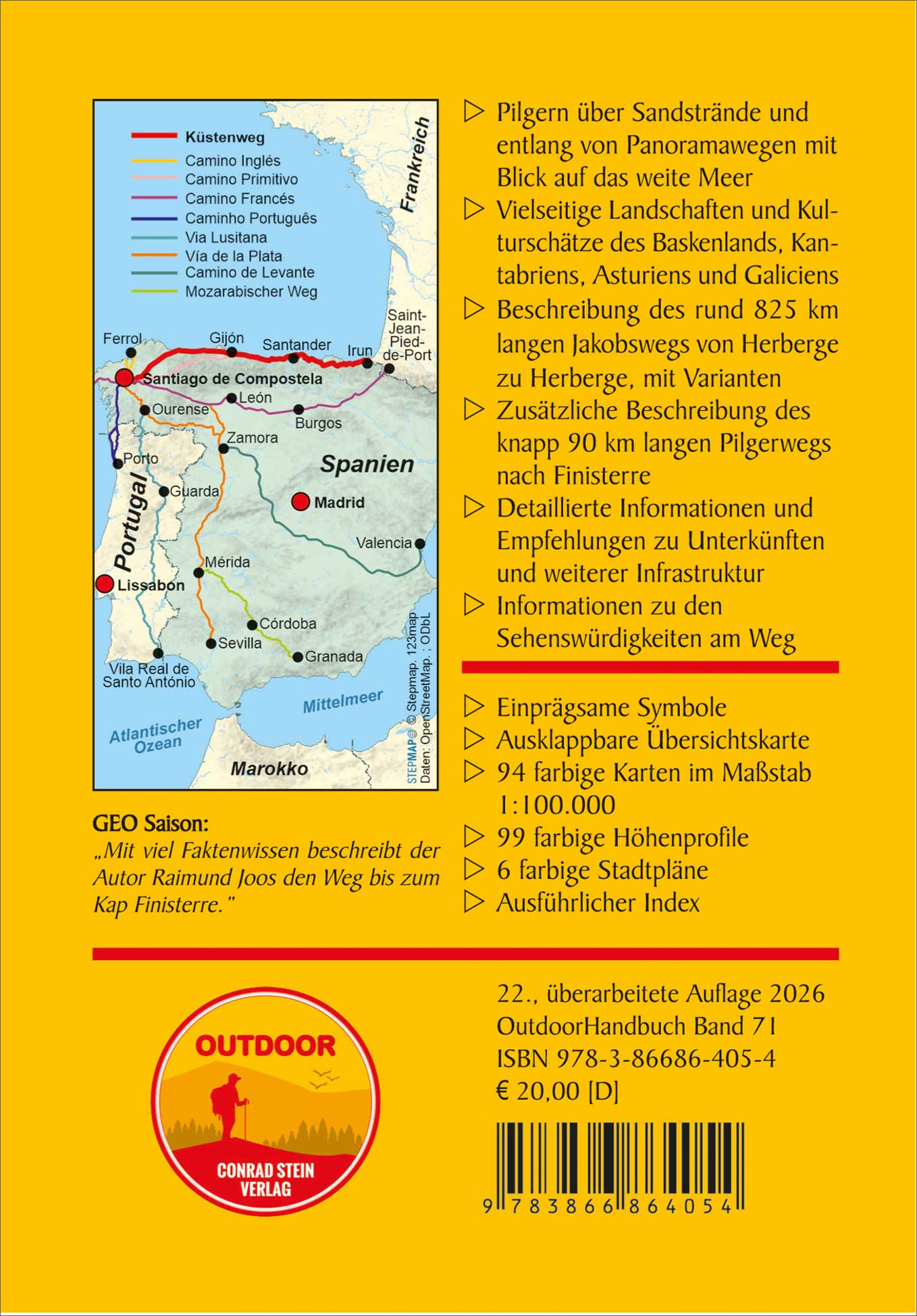 Wanderführer Spanien: Jakobsweg Küstenweg - Fernwanderweg – Bild 5