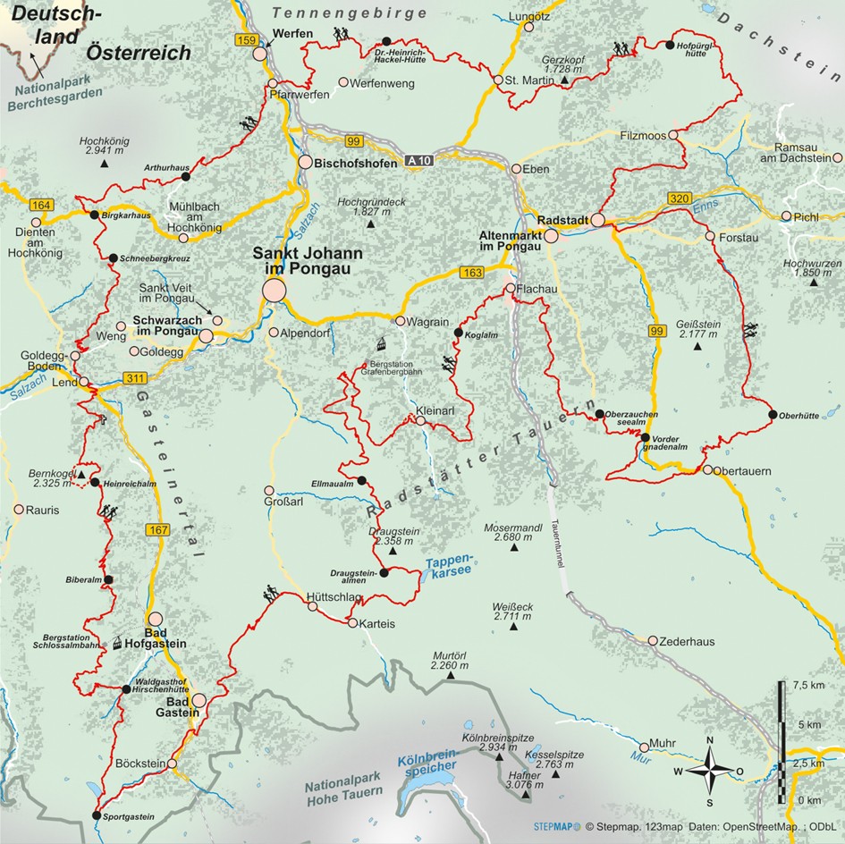 Salzburger Almenweg – Conrad Stein Verlag. Reiseführer, Wanderführer