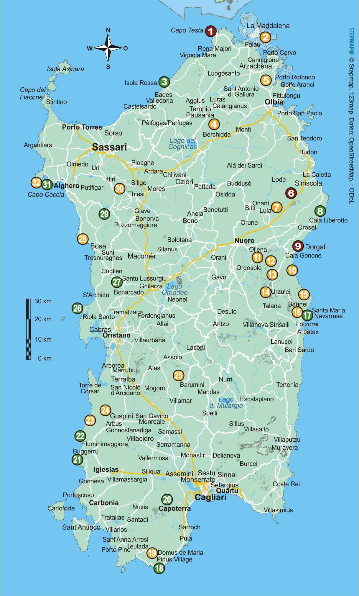 Sardinien (32 Wanderungen) – Conrad Stein Verlag. Reiseführer Sardinien (32 Wanderungen) – Conrad Stein Verlag. Reiseführer