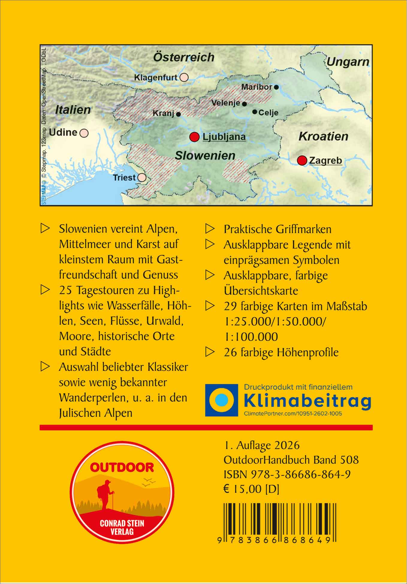 Wanderführer Slowenien - 25 Tageswanderungen – Bild 8